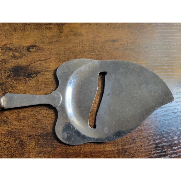 Vintage Stainless Steel Cheese Slicer/Server - Wood Handle -Made in Japan - Picture 3 of 7